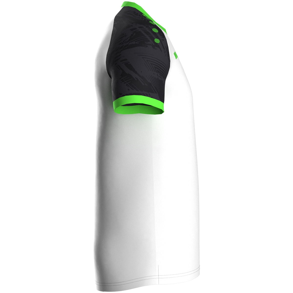 Keppnistreyja Iconic Hvít/Svört/Neongræn - Image 4