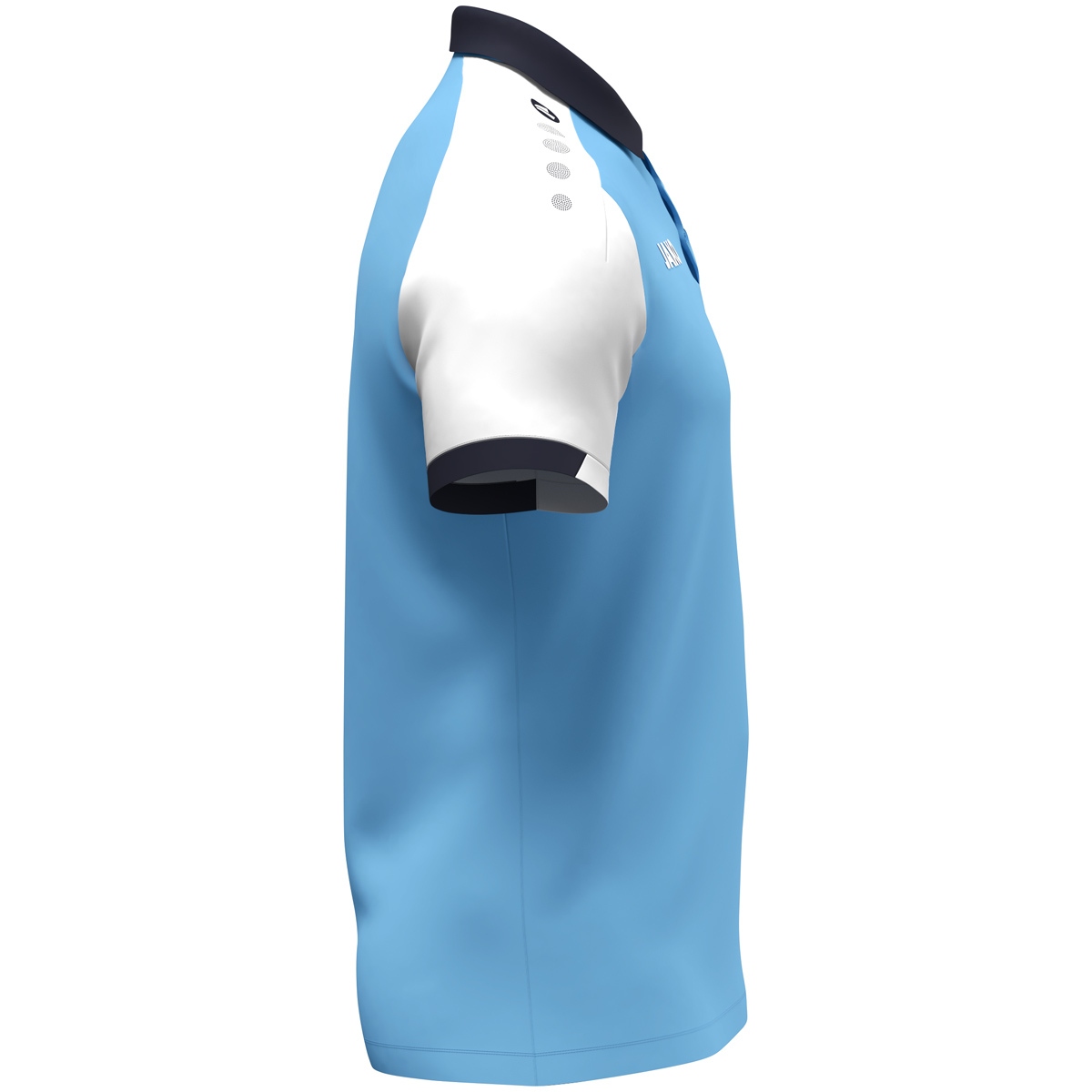 Póló bolur Dynamic Ljósblár/hvítur - Image 4