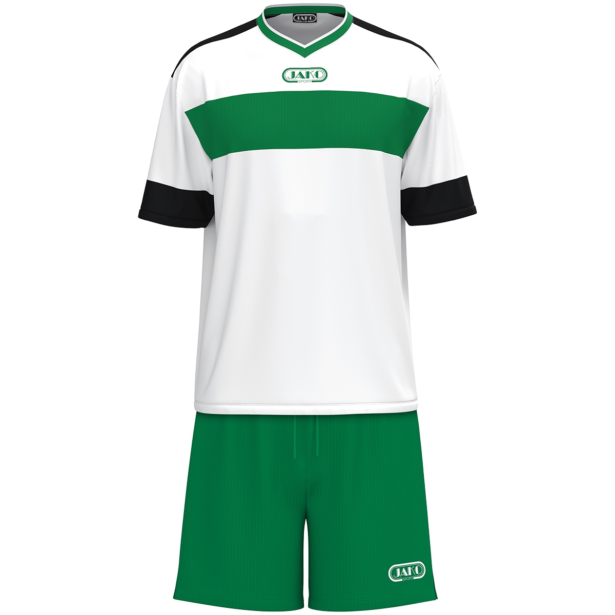 Keppnistreyja Club 92 Hvít/Græn/Svört - Image 5