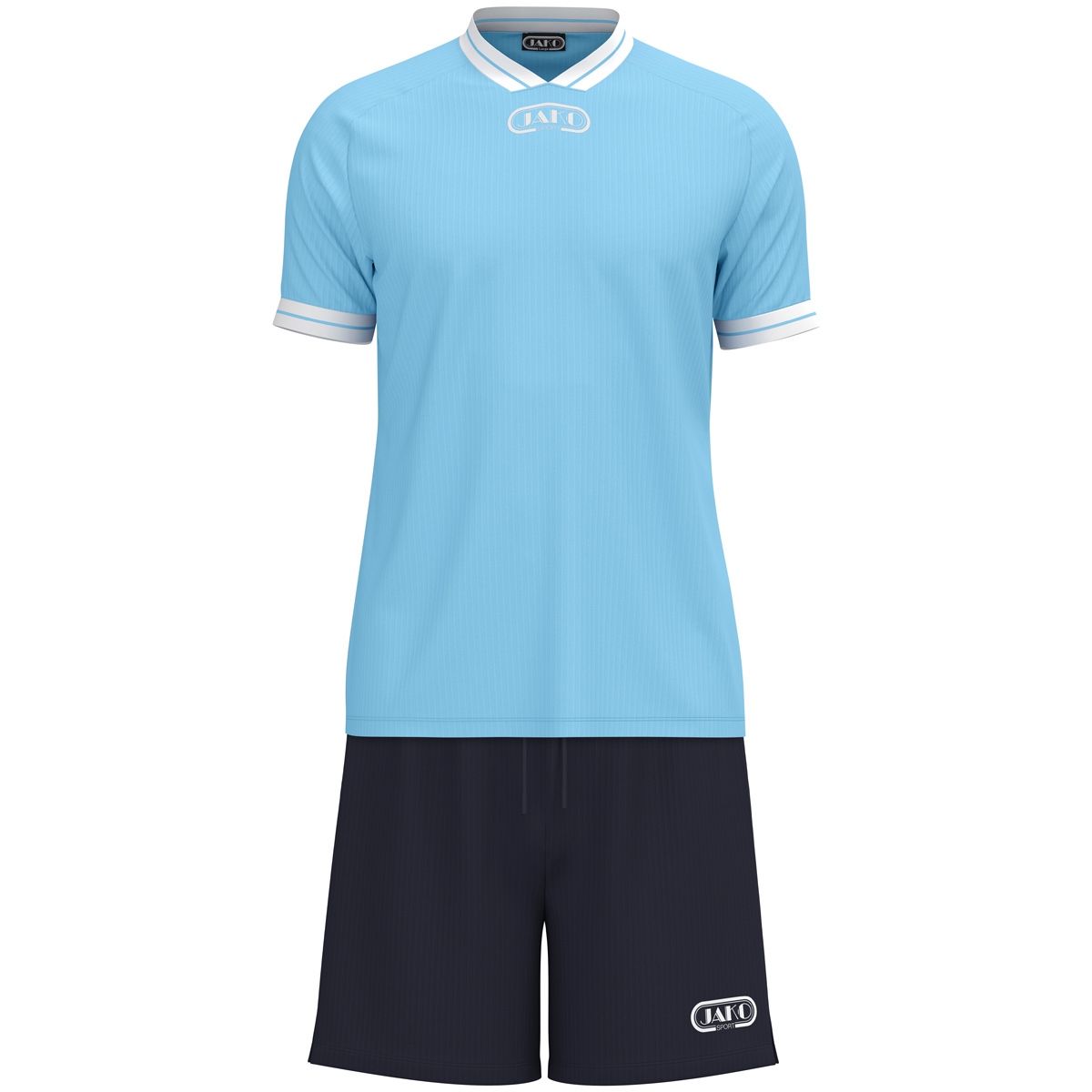 Keppnistreyja Retro Ljósblá - Image 5