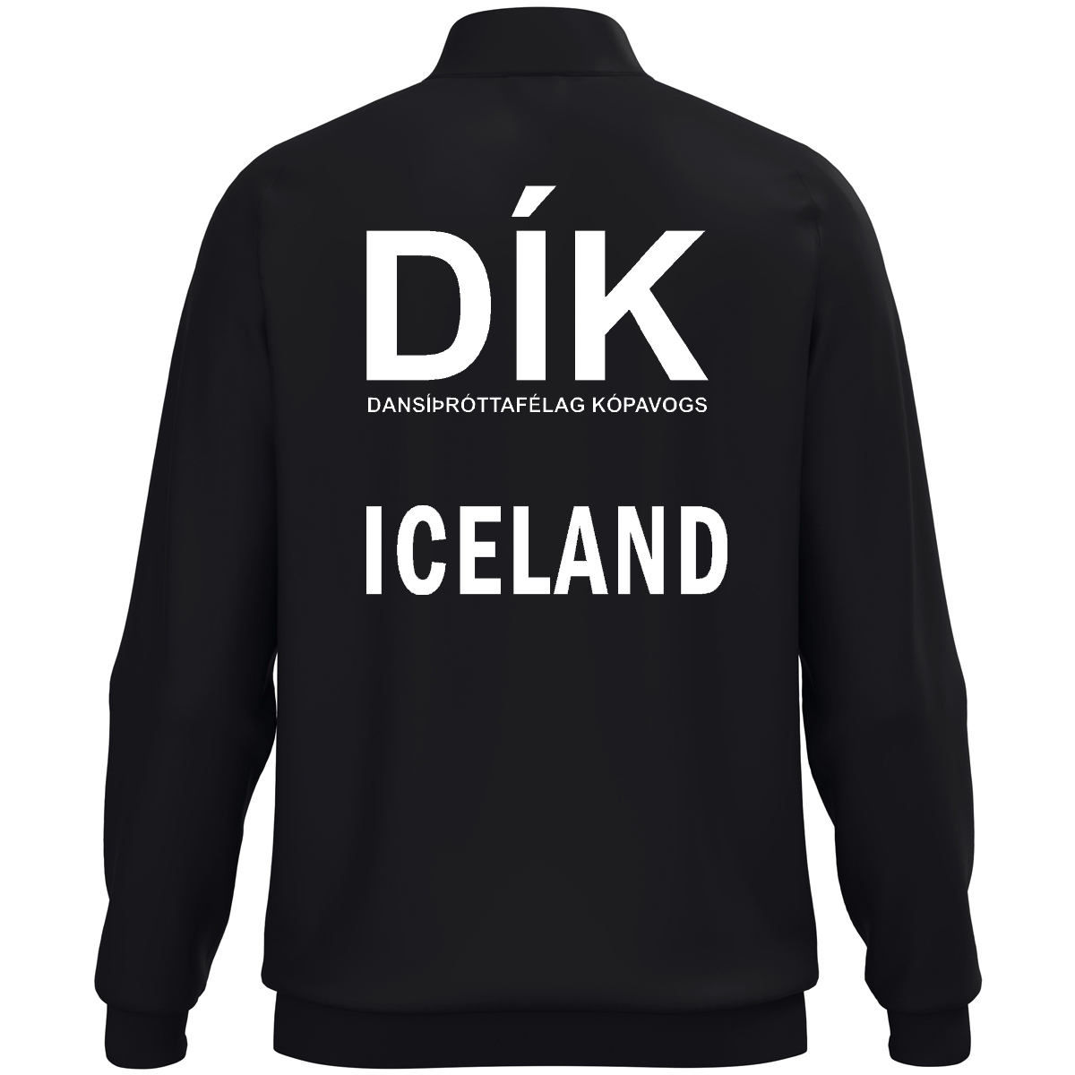 Polyester peysa One Svört DÍK - Image 2