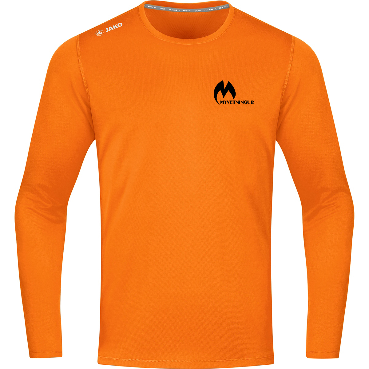 Hlaupabolur Mývetningur Langerma Appelsínugulur